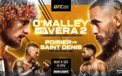 UFC 299: O'Malley vs. Vera 2 Fight Results .